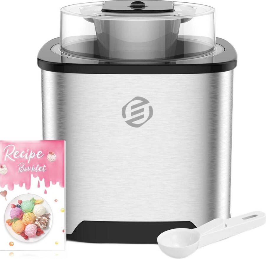 Equivera IJsmaker IJsmachine voor thuis IJsmachine zelfvriezend IJsmachine zelf vriezend IJs machine Zelfvriezende ijsmachine Zelfvriezende ijsmachine voor thuis!