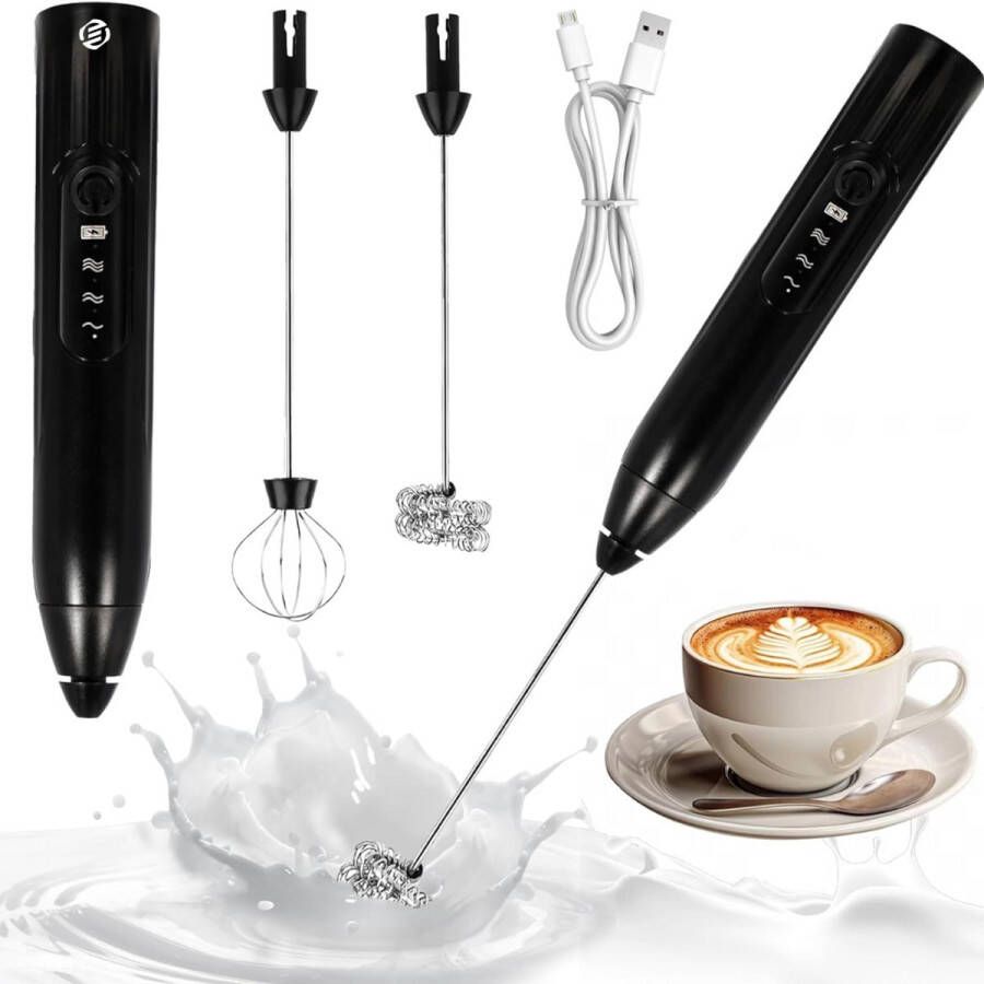 Equivera Melk Opschuimer Melk Klopper Opschuimapparaat