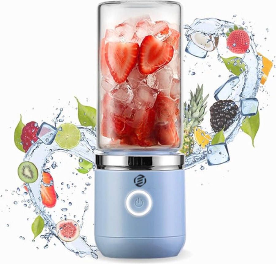 Equivera Mini Blender-To-Go Smoothies Draadloos Draagbaar USB-oplaadbaar