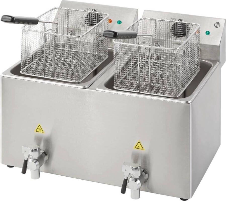 Equivera Oliebollenpan Professionele Friteuse voor Oliebollen Oliebollenmaker Perfect voor Oud en Nieuw