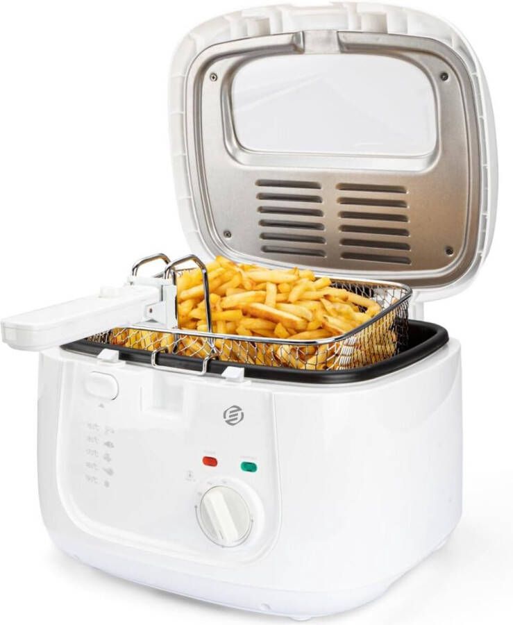 Equivera Oliebollenpan Professionele Friteuse voor Oliebollen Oliebollenmaker Perfect voor Oud en Nieuw
