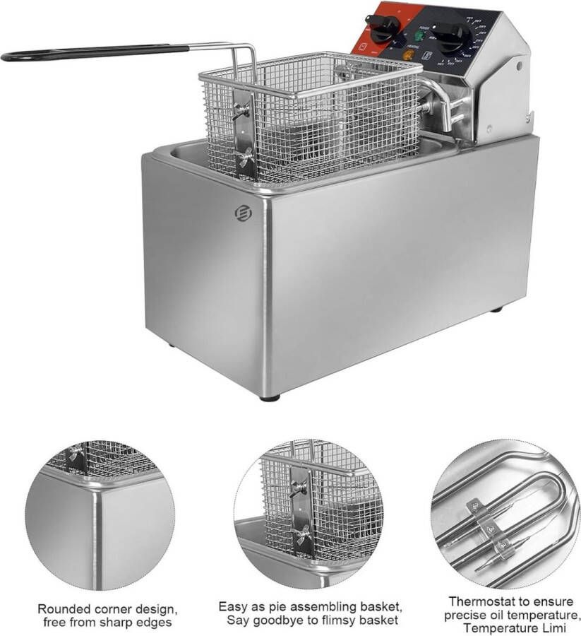 Equivera Oliebollenpan Professionele Friteuse voor Oliebollen Oliebollenmaker Perfect voor Oud en Nieuw - Foto 14