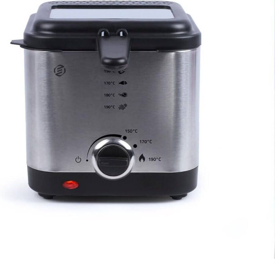 Equivera Oliebollenpan Professionele Friteuse voor Oliebollen Oliebollenmaker Perfect voor Oud en Nieuw