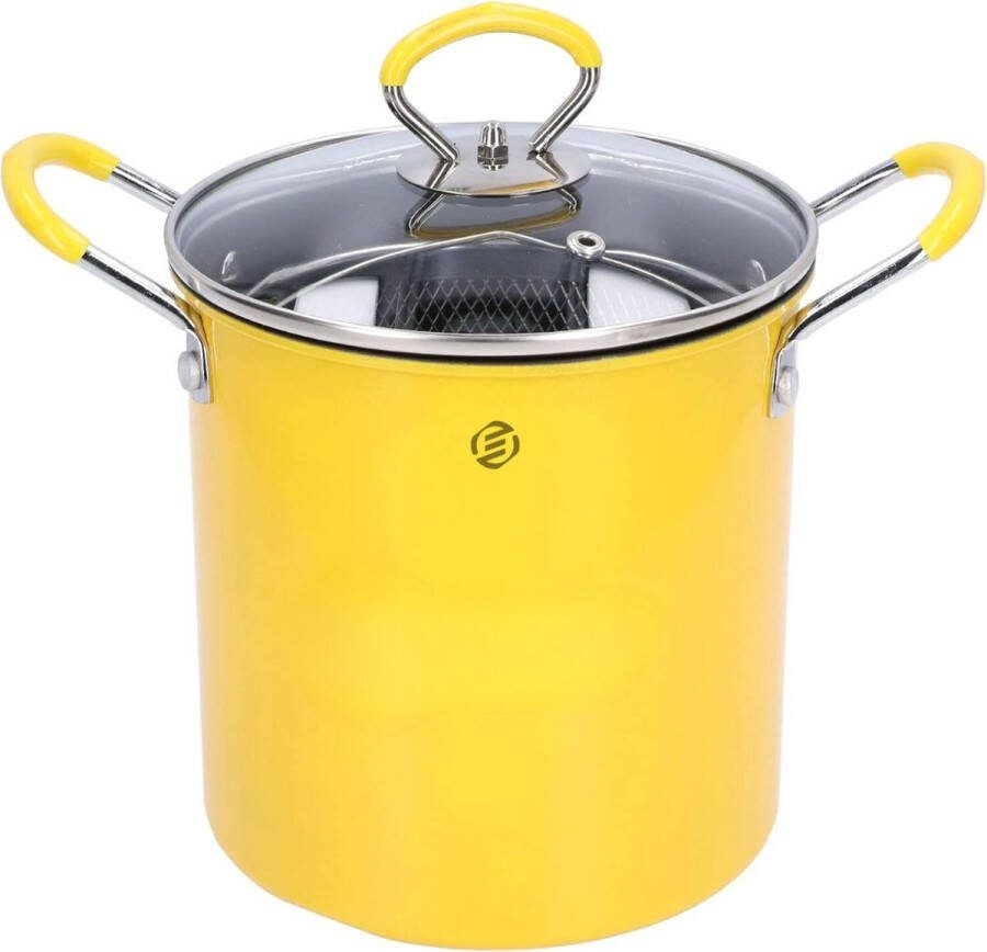 Equivera Oliebollenpan Professionele Friteuse voor Oliebollen Oliebollenmaker Perfect voor Oud en Nieuw