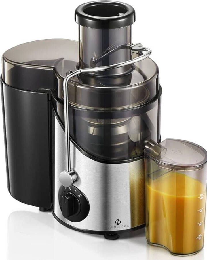 Equivera Sapcentrifuge voor Groente en Fruit Juicer voor Groente en Fruit Sap Machine Sap Maker Slow Juicer Elektrische Sap Pers