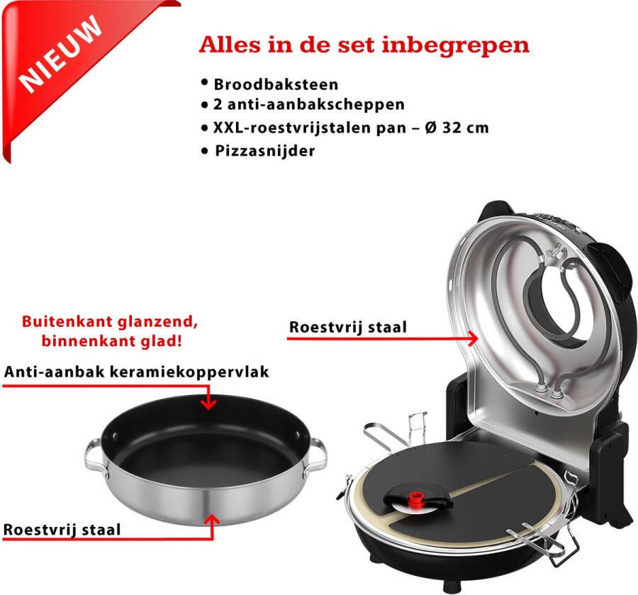 ERATEC traditionele steenoven Pizza Oven Nieuw Model Tasfirin - Foto 2