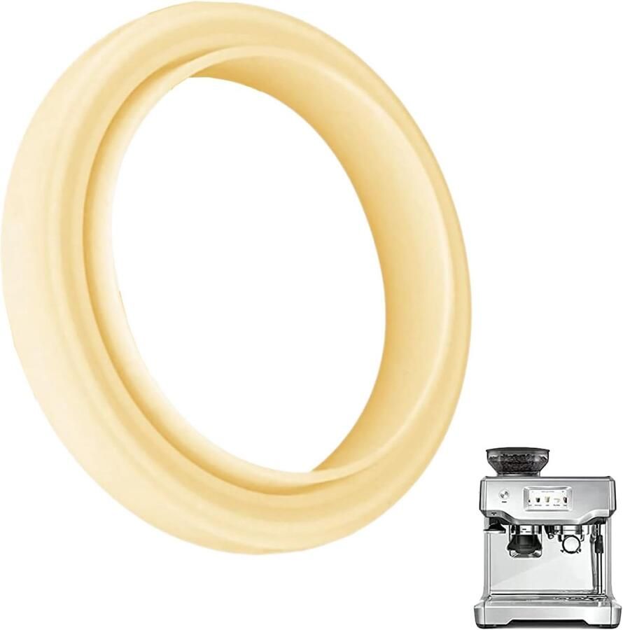Erioscar 1 stuk afdichtingsringen compatibel met Sage Barista Express Barista Pro siliconen O-ring afdichting voor BES875UK SES875BKS SES875 espressomachines Ø65mm (buiten) Ø5mm (binnen