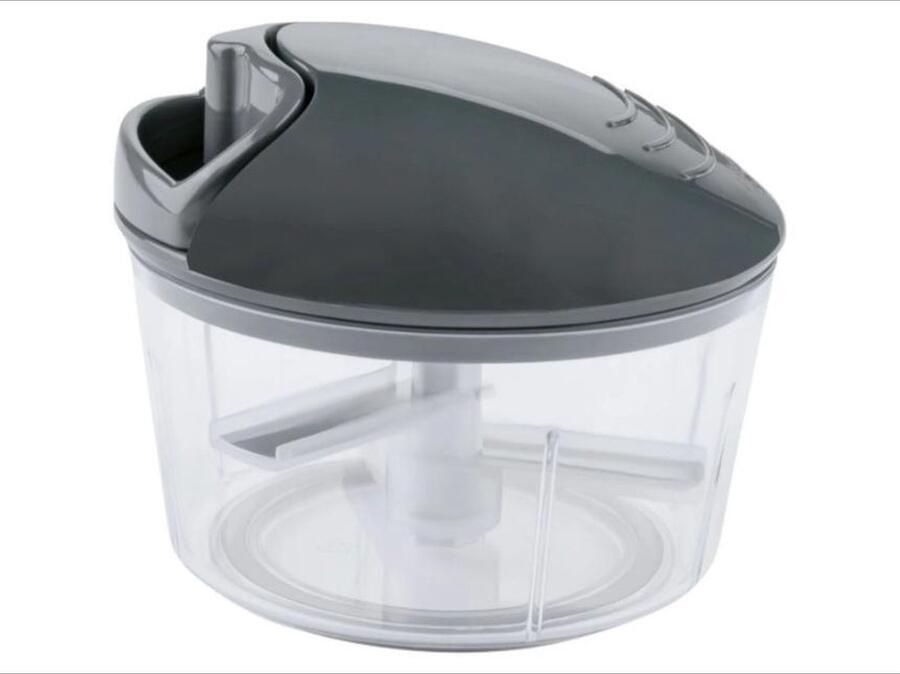 Ernesto Multihakker handmatig Zwart Capaciteit: 650 ml Hakmolen Ideaal om handmatig en snel te hakken en snijden