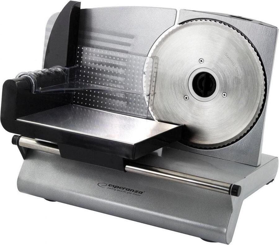 Esperanza elektrische snijmachine ''Mortadella'' 2 snelheden RVS