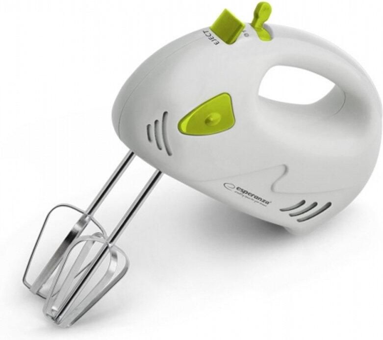 Esperanza Handmixer 150W Ergonomisch handvat Muffin Groen - Foto 1