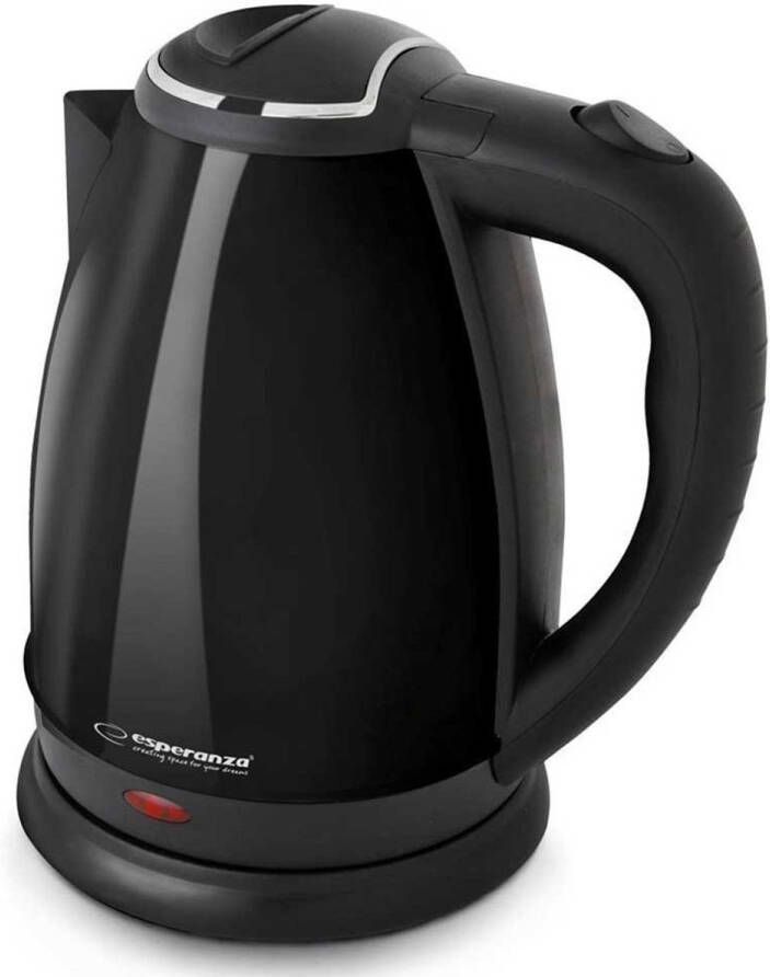 Esperanza Waterkoker EKK113K Zwart Roestvrij staal Plastic 1800 W 1 8 L