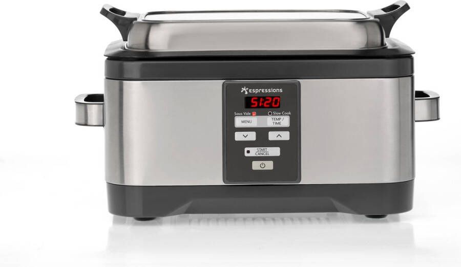 Espressions Duo Sous Vide slowcooker- 5 liter