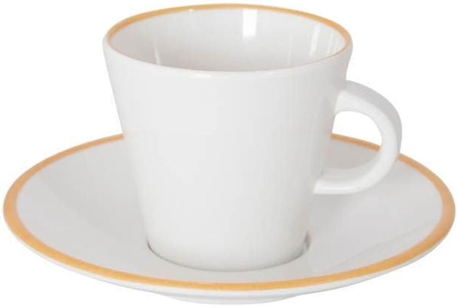 Espresso set van 2 stuks Goudkleurig