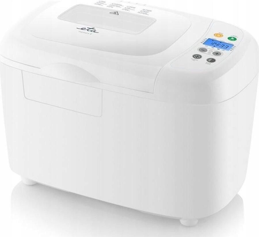 Eta Harmony II Broodbakmachine 850W 12 Programma's Wit
