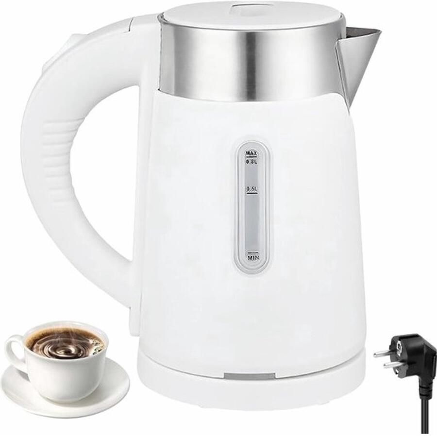 Eternity Moda Waterkoker camping 40cm x 40cm x 40cm Waterkoker klein Waterkoker reis Wit