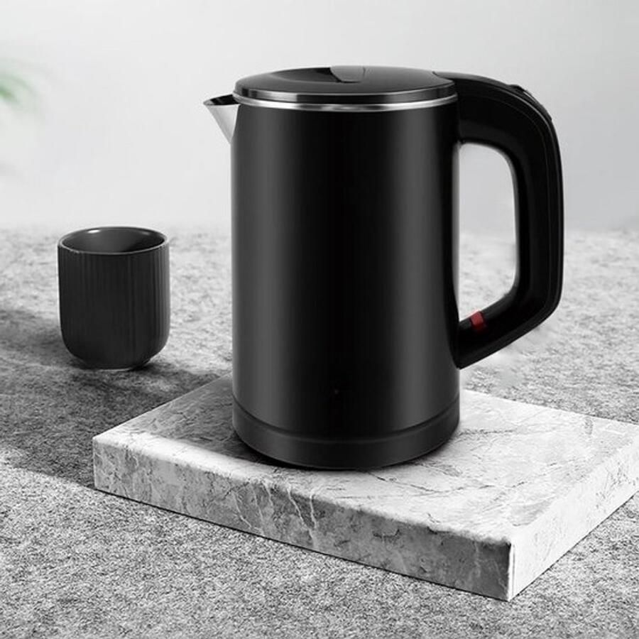 Eternity Moda Waterkoker camping Waterkoker klein 15cm x 10cm x 10cm Zwart Waterkoker reis