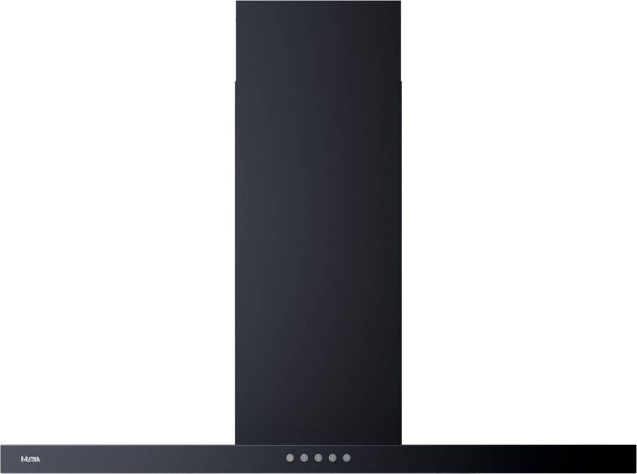 ETNA AB691ZT Slimline schouwkap 90 cm Matzwart