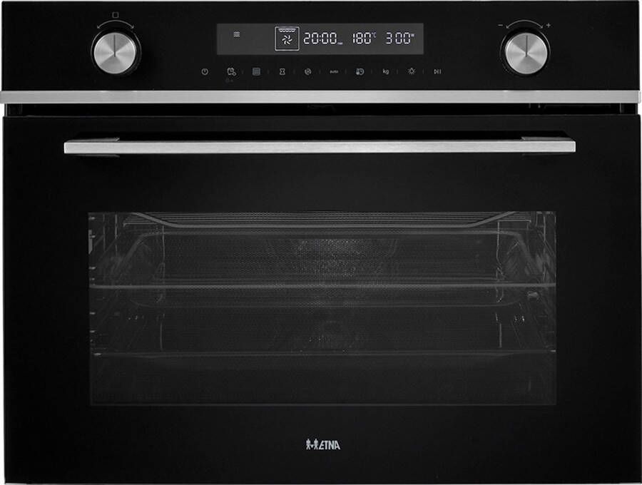 Etna CM450ZT Inbouw ovens met magnetron Zwart - Foto 2