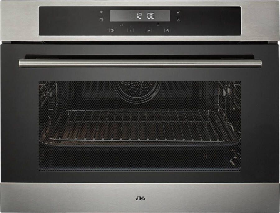 Etna CM851RVS Inbouw ovens met magnetron Zwart