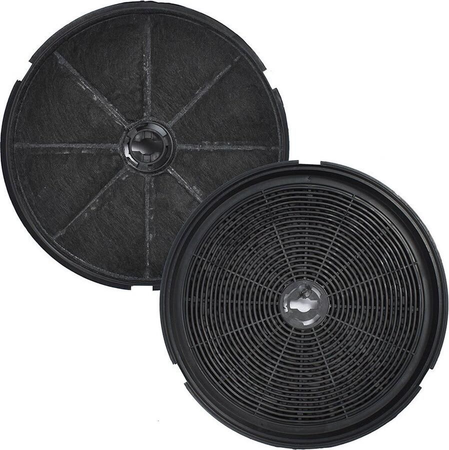 Universeel merk Afzuigkap Koolstof filter (2 stuks) Geschikt voor Atag Etna Whirpool Technowind REC40 E01 724324 88023120