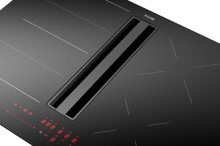 ETNA AKI671ZT inductie kookplaat met afzuiging 70 cm
