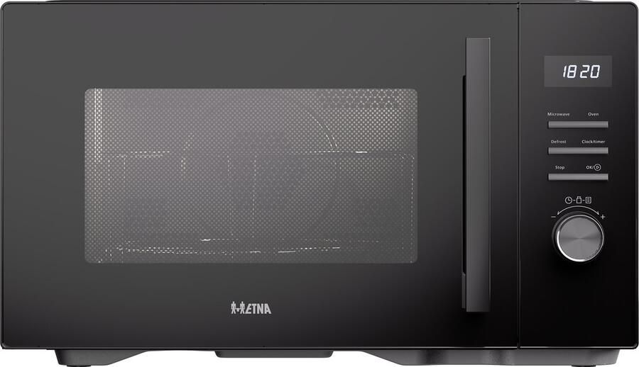 ETNA CMV829 Combi Magnetron – Vrijstaand – 29 liter – 1000 watt – Grill – Turbo hetelucht – 10 automatische programma s – Zwart