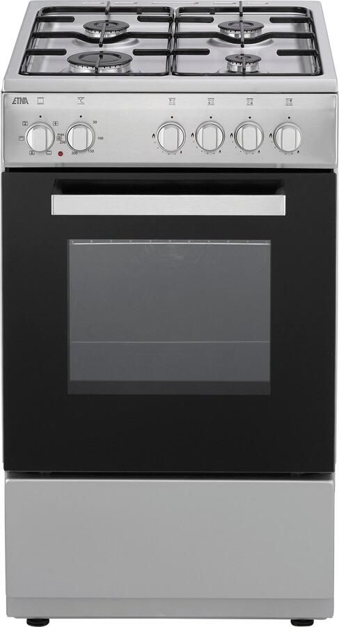 ETNA FGV350RVS Gas elektro fornuis 50 cm RVS 50 liter - Foto 3