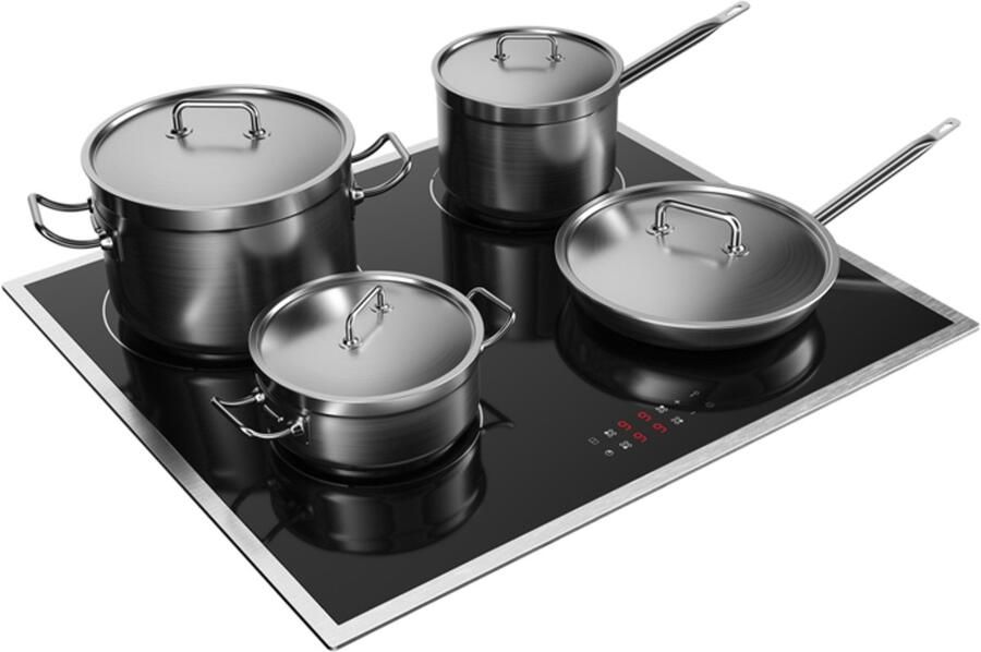 ETNA KI2160RVS Inbouw inductiekookplaat Zwart