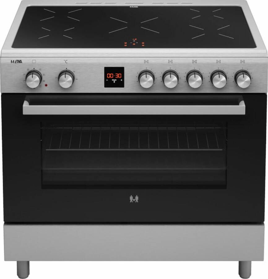 ETNA FI590RVS Inductiefornuis (90 cm) RVS 3-fase