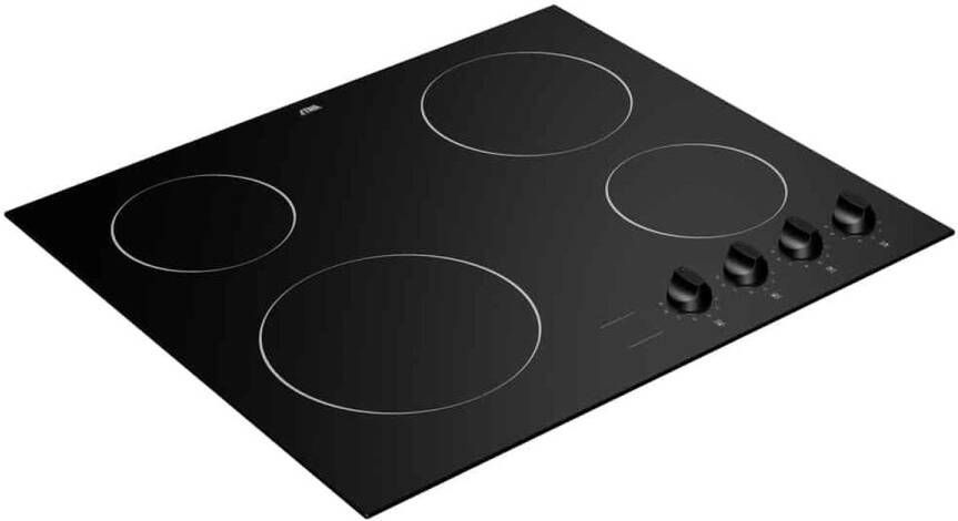 ETNA KC160ZT – Keramische – Inbouw kookplaat Draaiknoppen