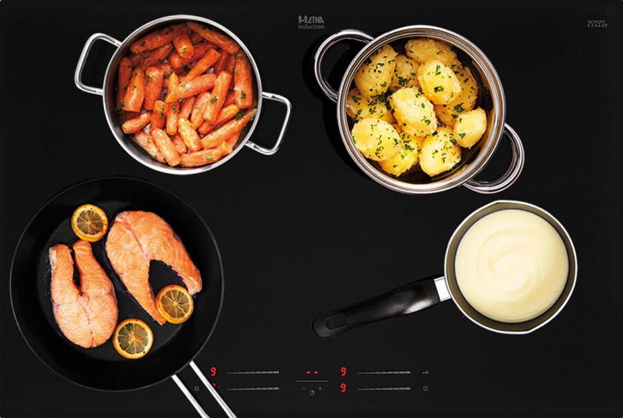 ETNA KI577ZT Inbouw inductiekookplaat Zwart