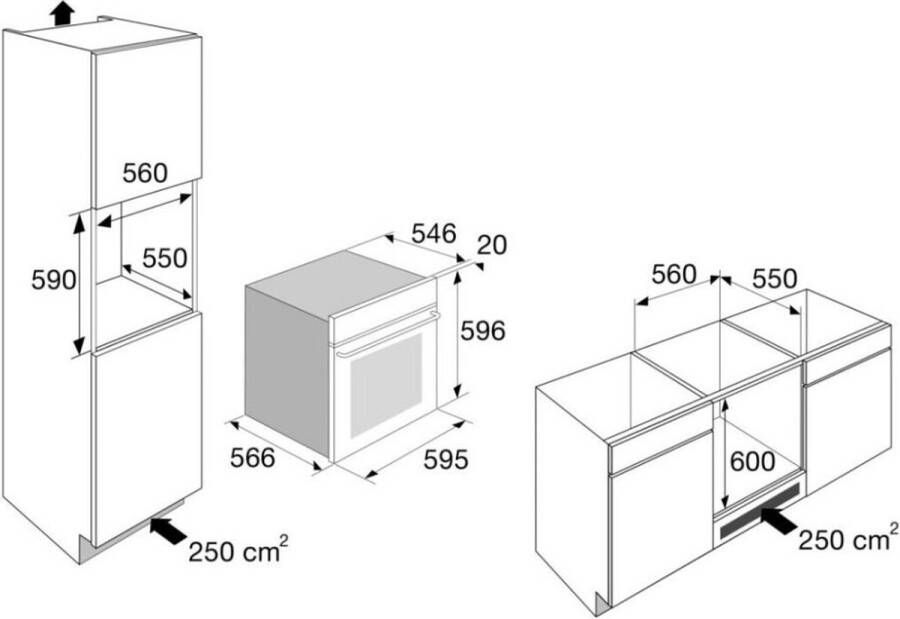 ETNA MO670Ti Inbouw oven met magnetron Zwart - Foto 5
