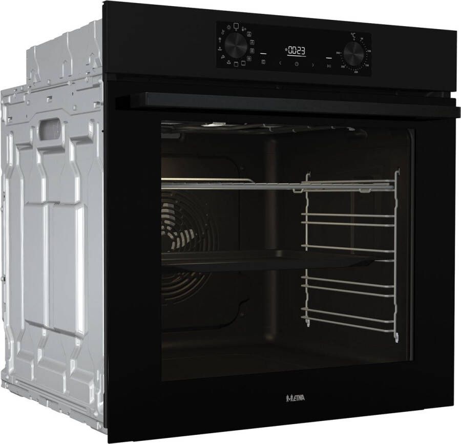 ETNA OM316MZ Inbouwoven Pizza oven (tot 300°C) Turbo Hetelucht AirFryer Multifunctioneel Matzwart - Foto 2