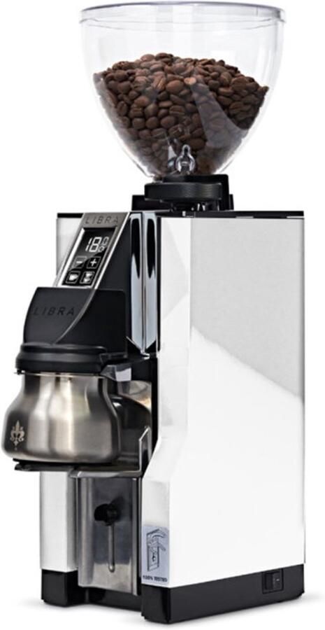 Eureka Mignon Libra 65 All Purpose Espresso elektrische koffiemolen Mat Wit