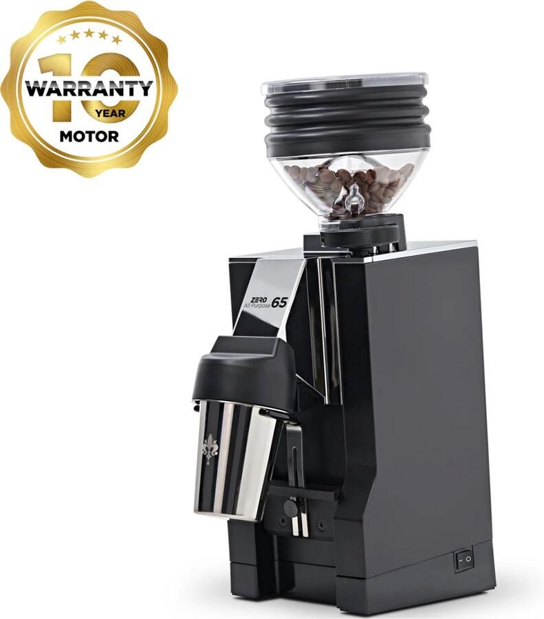 Eureka Mignon Zero 65 All Purpose Espresso Coffee Grinder Matt Black