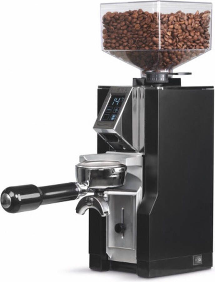 Eureka Mignon Libra koffiemolen met ingebouwde weegschaal zwart 16CR met 250 gram Koepoort Koffie koffiebonen - Foto 1
