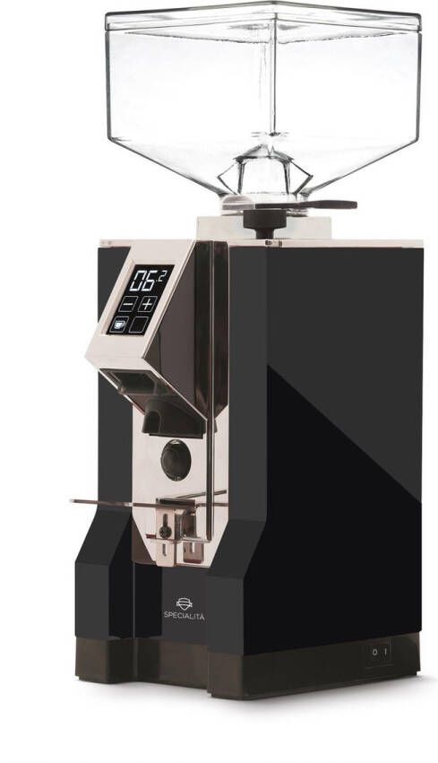 Eureka Mignon Specialita 16CR Elektrische koffiemolen Mat Zwart Chrome Digitale timer