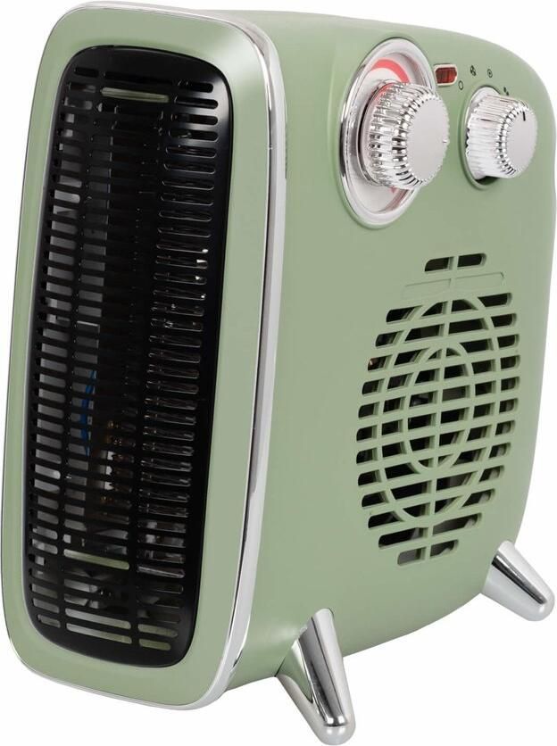 Eurom B-4 1800 Green Retro ventilator kachel 1800 W