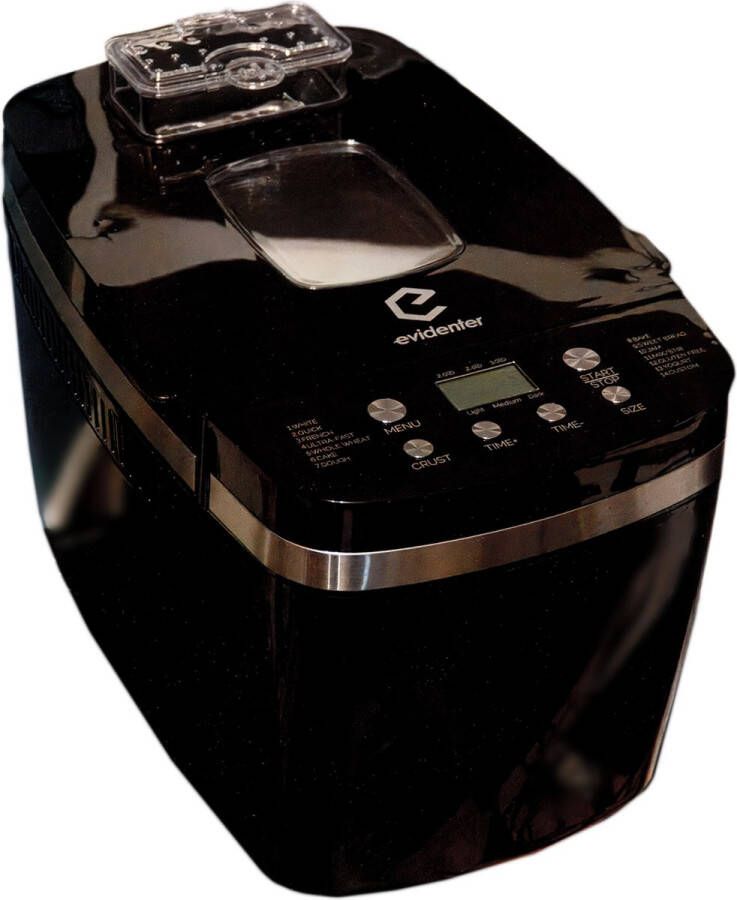 Evidenter BM800 Broodbakmachine Brood 1.3 KG Capaciteit Warmhoudfunctie Ingrediënt Dispenser 14 Bakprogramma s Incl. Glutenvrij programma - Foto 2