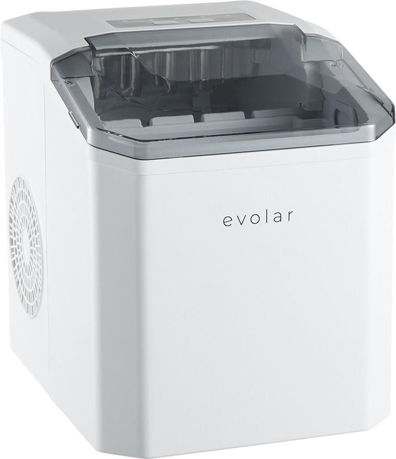 Evolar Bullet IJsblokjesmachine Holle Bullet IJsblokjes Wit