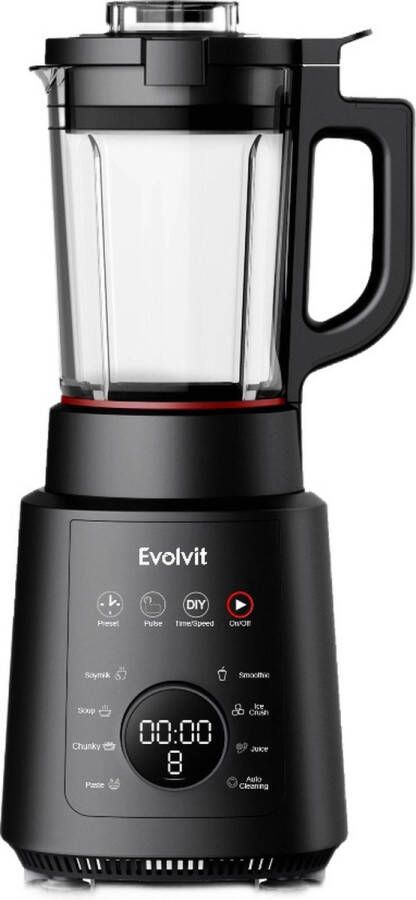 Evolvit Blender 2 in 1 Soepmaker en Blender