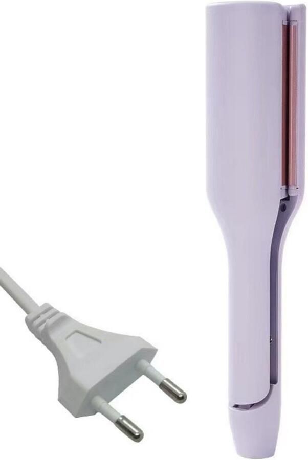 Excitat Krultang 2000W Hair Curler Golvenkrultang met 10s Snel Opwarmen en Veiligheidsslot Geschikt voor Alle Haartypes Kunststof 4 Temperatuurinstellingen