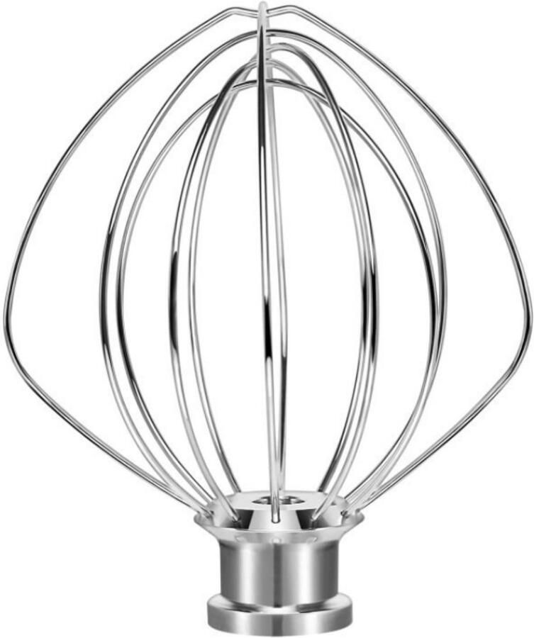 Excitat Mixer Ei slagroomgarde Blenderaccessoires Vervangende staande mixer Geschikt voor K45WW RVS draadgarde voor KitchenAid
