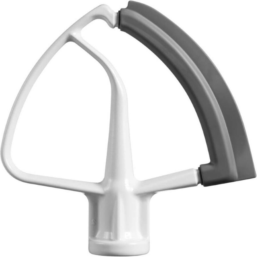 Excitat Platte Mixer Klopper met siliconen rand Blenderaccessoires Geschikt voor KitchenAid 5KFEST 5KFE5T