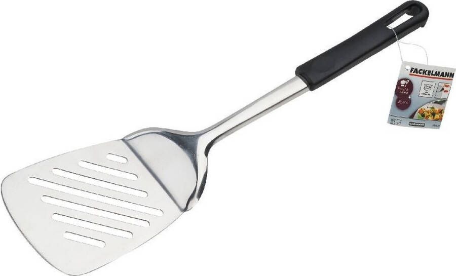 Fackelmann Spatel 33 cm Zwart PP RVS - Foto 2