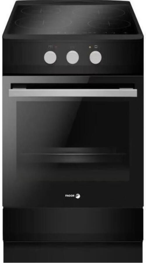 Fagor Inductiekookplaat -FACI203S 4 branders 62 L 50 x 60 cm Zilver