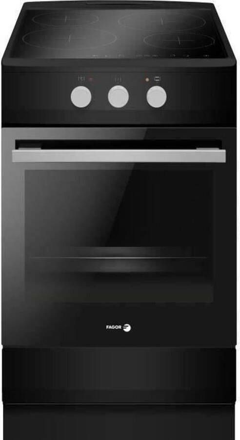 Fagor Inductiekookplaat -FACI203N 4 branders 65 L 3.500 W 50 x 60 cm Zwart