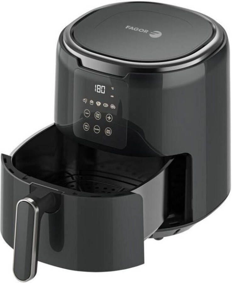 Fagor Olievrije friteuse Airfryer FG4210 4 2 L 1300 W Touchscreen 5 kookvoorinstellingen Timer Zwart