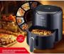 Fagor Olievrije friteuse Airfryer FG4210 4 2 L 1300 W Touchscreen 5 kookvoorinstellingen Timer Zwart - Thumbnail 1