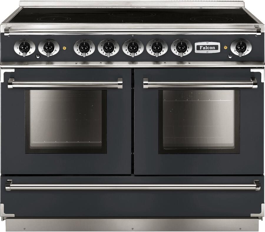 Falcon 1092 Continental Induction Range-fornuis Electrisch Inductiekookplaat zones Slate